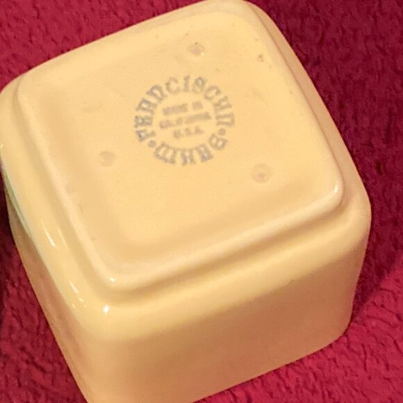 VTG 1940's Ceramic Spice Or Condiment Jar w/Lid-4" High-Franciscan Ware USA-EUC - Picture 3 of 8